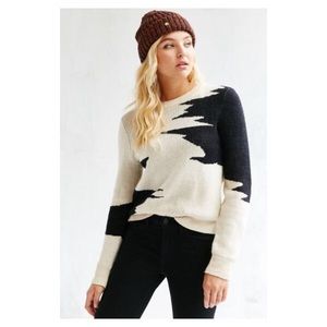 ECOTE ABSTRACT CREWNECK SWEATER